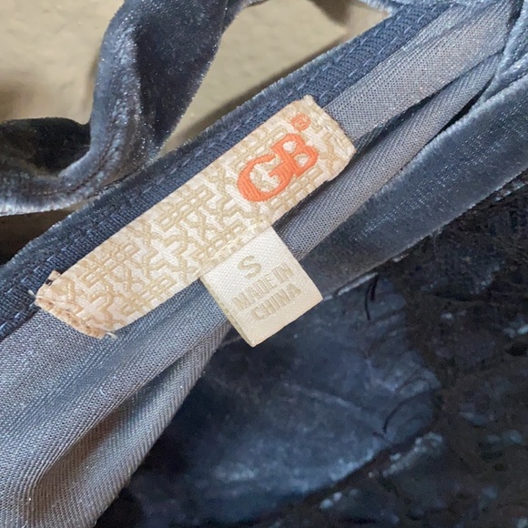 Gianni Bini Velvet Lace Cutout Dress - Picture 7 of 7